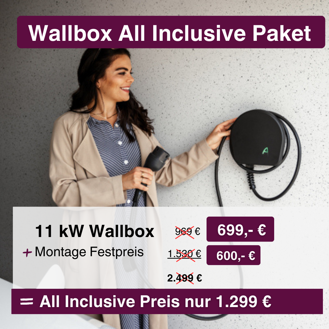 Wallbox All Inclusive Paket Alphatec Wallbox 11kW inkl. Montage