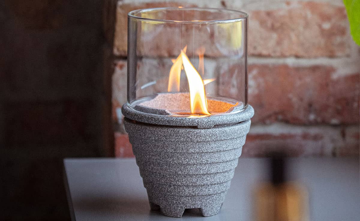 WINDGLAS-AUFSATZ FÜR SCHMELZFEUER® INDOOR GRANICIUM®