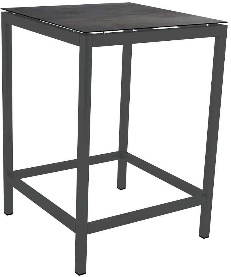 STERN Stehtischgestell 80x80 cm Aluminium anthrazit STERN Stehtischgestell 80x80 cm Aluminium anthrazit