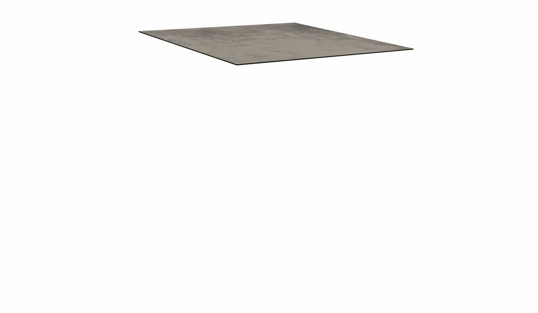 STERN Tischplatte SILVERSTAR 2.0 80x80 cm Dekor Zement
