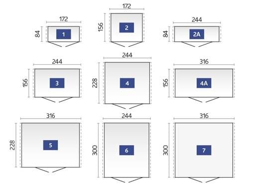 Komplettpaket Biohort EUROPA Qualitäts-Geräteschuppen mit Balkonkraftwerk