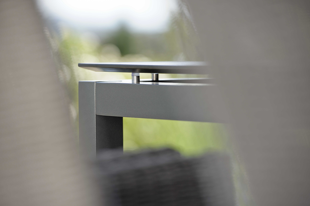 STERN Tischplatte SILVERSTAR 2.0 200x100 cm Dekor Tundra grau