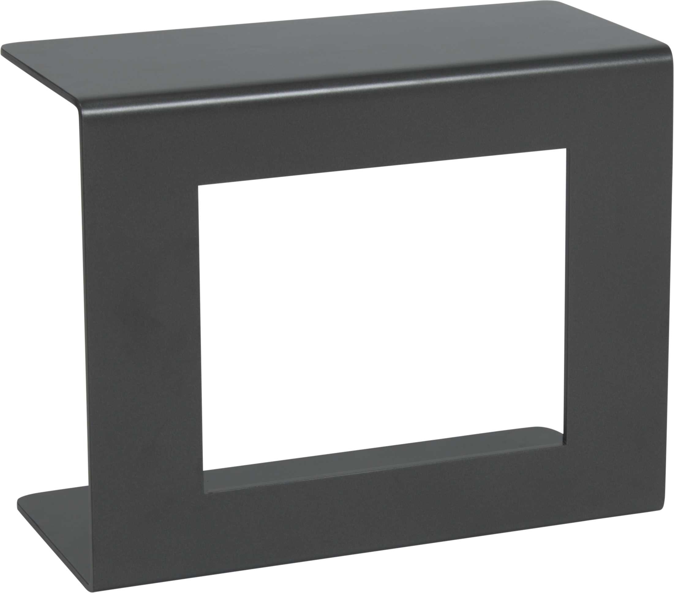 STERN Beistelltisch 54x25x43,5 cm Aluminium anthrazit